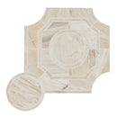 Athena Gold 10"x10" Regency Polished Marble Mosaic Floor And Wall Tile - MSI Collection tile view