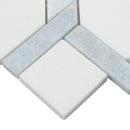 Azula Kaya 11"x11" Polished Marble Mosaic Floor and Wall Tile - MSI Collection