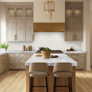 Bianco Dolomite Crema Dotty 12.88" x 12.88" Polished Marble Mesh-Mounted Mosaic Tile Pattern-MSI Collection
