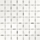 Bianco Dolomite Lola 10.25"x10.25" Polished Marble Mosaic Floor and Wall Tile - MSI Collection wall view
