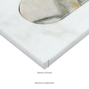 Bianco Dolomite Moderno 12"x12" Polished Marble Mosaic Floor and Wall Tile - MSI Collection