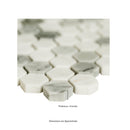 Binaco Dolomite Tibi 12"x12" Polished Marble Floor And Wall Tile - MSI Collection measurement view 2