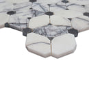 Cecily Lilac 11"x12" Polished Marble Mosaic Floor and Wall Tile - MSI Collection
