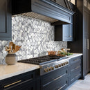 Cecily Lilac 11"x12" Polished Marble Mosaic Floor and Wall Tile - MSI Collection