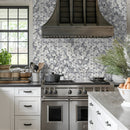 Cecily Lilac 11"x12" Polished Marble Mosaic Floor and Wall Tile - MSI Collection