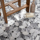 Cecily Lilac 11"x12" Polished Marble Mosaic Floor and Wall Tile - MSI Collection