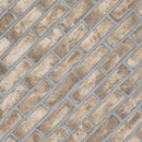 Doverton Gray 10.5"x28" Clay Brick Mosaic Tile - MSI Collection product shot tile view 4