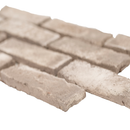 Doverton Gray 10.5"x28" Clay Brick Mosaic Tile - MSI Collection product shot tile view 10