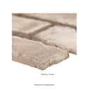 Doverton Gray 10.5"x28" Clay Brick Mosaic Tile - MSI Collection product shot tile view 9
