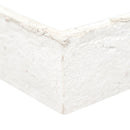 Alpine White 2.25"x10.75" Natural Clay Brick Look Corner Wall Tile - MSI Collection product shot corner view