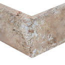 Doverton Gray 2.25"x10.75" Natural Clay Brick Look Corner Wall Tile - MSI Collection product shot corner view