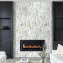 Cloudland 12"x12" Polished Marble Subway Mosaic Floor And Wall Tile - MSI Collection