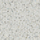Cloudland Round Pattern 12"x12" Polished Marble Mosaic Floor and Wall Tile - MSI Collection