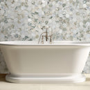 Coronado 10"x12" Honed Marble Hexagon Mosaic Floor and Wall Tile - MSI Collection