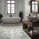 Coronado 12"x12" Honed Marble Subway Mosaic Floor and Wall Tile - MSI Collection