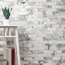 Coronado 12"x12" Honed Marble Subway Mosaic Floor and Wall Tile - MSI Collection