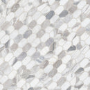 Edessa Scallop 12"x13" Polished Marble Mosaic Floor and Wall Tile - MSI Collection