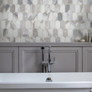 Edessa Scallop 12"x13" Polished Marble Mosaic Floor and Wall Tile - MSI Collection
