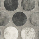 Urban Tapestry Penny Round 12"x12" Glossy Glass Mesh-Mounted Mosaic Tile - MSI Collection