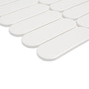 Bianco Glossy Ellipse 12"x12" Glossy Glass Mosaic Wall Tile - MSI Collection