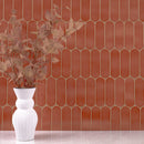 Terra Ellipse 12"x12" Glossy Glass Mosaic Wall Tile - MSI Collection