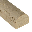 Chairo 3 4 in x 12 in honed engineered marble SMOT-MP-ECHIA pencil molding tile product shot profile view