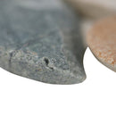 Sliced Rainforest Pebble 11.81"x11.81" Tumbled Marble Mosaic Tile - MSI Collection product shot tile view 3