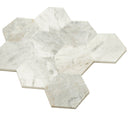 Arabescato Venato 10"x11.6" Peel and Stick Marble Mosaic Floor and Wall Tile - MSI Collection