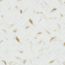 Calacatta Gold Herringbone Matte Porcelain Mosaic Floor And Wall Tile - MSI Collection