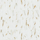 Calacatta Gold Stack Pattern Matte Porcelain Mosaic Floor And Wall Tile - MSI Collection
