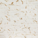 Calcatta Gold Subway 11.46"x11.69" Matte Porcelain Floor and Wall Tile product shot wall view