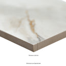 Calacatta Gold 4"x12" Matte Porcelain Subway Floor and Wall Tile - MSI Collection thickness view