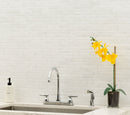 Carrara 11.81"x12.01" Matte Porcelain Floor and Wall Tile room shot bathroom view 3