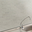 Carrara 11.81"x12.01" Matte Porcelain Floor and Wall Tile room shot bathroom view 6