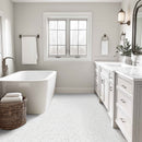 Carrara Hexagon 11"x13" Matte Porcelain Mosaic Floor And Wall Tile - MSI Collection