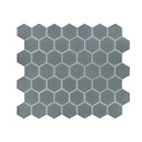 Cielo Azul Hexagon 10"x11" Glossy Porcelain Mosaic Floor and Wall Tile - MSI Collection