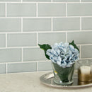 Morning fog 3x6 handcrafted glossy ceramic gray subway tile SMOT-PT-MOFOG36 product shot bathroom drover 3 view