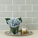 Morning fog 3x6 handcrafted glossy ceramic gray subway tile SMOT-PT-MOFOG36 product shot bathroom drover 2 view