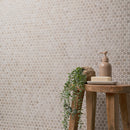 Myrtle Sands Round 11"x13" Matte Porcelain Mosaic Floor and Wall Tile - MSI Collection