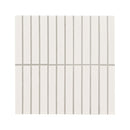White Matte 12"x12" Stacked Pattern Matte Porcelain Floor and Wall Tile - MSI Collection wall view