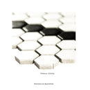White and Black Hive Pattern 11.73"x11.85" Matte Porcelain Floor and Wall Tile - MSI Collection measurement view