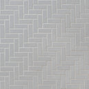 Retro Herringbone Gray 12.75" x 12.88" Porcelain Mesh-Mounted Mosaic Tile Misc-MSI Collection