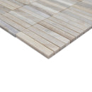 Ravello Mini Stack 12"x12" Polished Marble Mosaic Floor and Wall Tile - MSI Collection