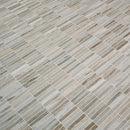 Ravello Mini Stack 12"x12" Polished Marble Mosaic Floor and Wall Tile - MSI Collection