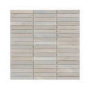 Ravello Mini Stack 12"x12" Polished Marble Mosaic Floor and Wall Tile - MSI Collection
