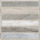 Ravello Mini Stack 12"x12" Polished Marble Mosaic Floor and Wall Tile - MSI Collection