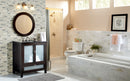 Everest interlocking 12X12 porcelain and stone mesh mounted mosaic tile SMOT-SPIL-EVER8MM product shot bathroom view