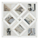 Tessere Pattern 12"x12" Polished Marble Mosaic Floor and Wall Tile - MSI Collection