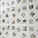 Tessere Pattern 12"x12" Polished Marble Mosaic Floor and Wall Tile - MSI Collection