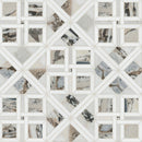 Tessere Pattern 12"x12" Polished Marble Mosaic Floor and Wall Tile - MSI Collection